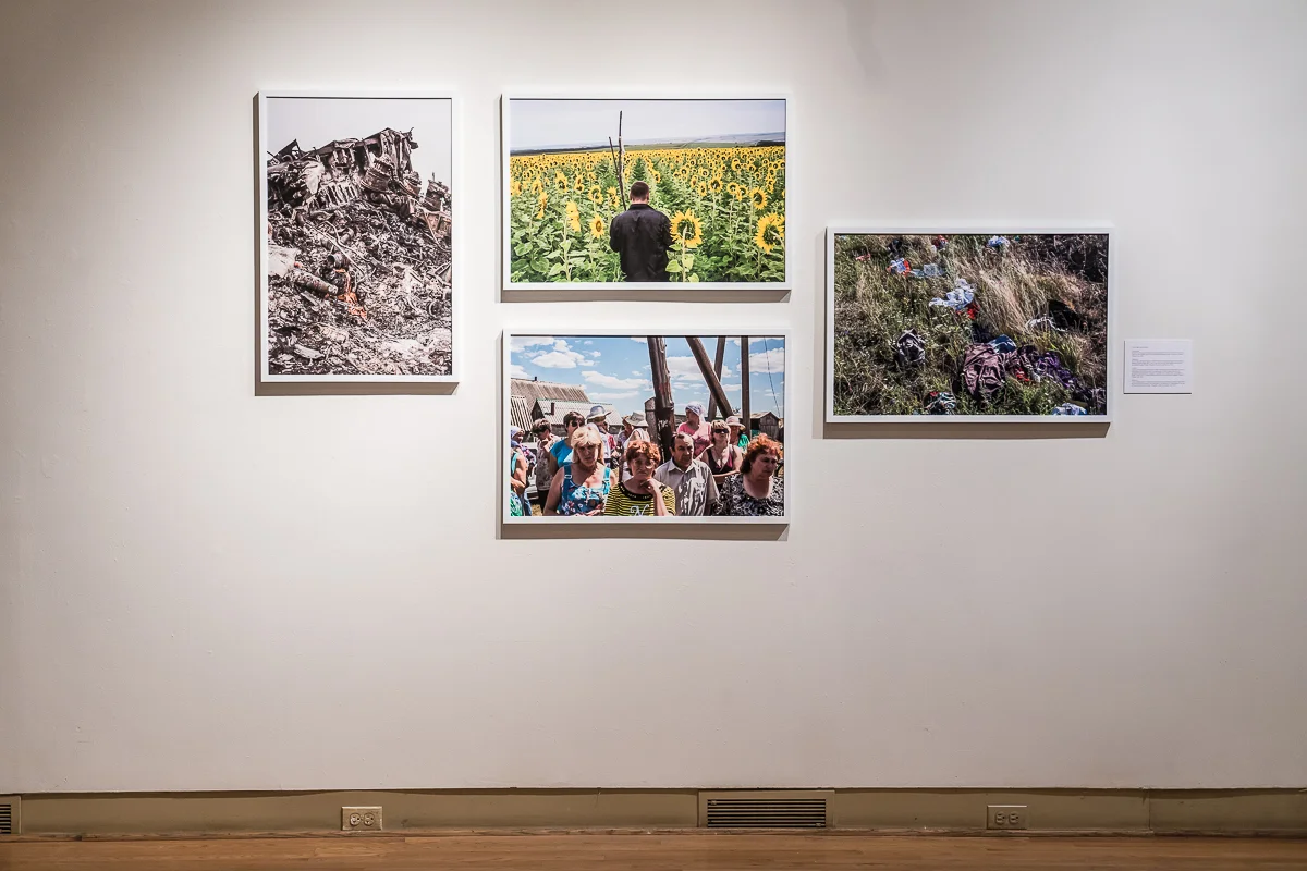Brotherland: War in Ukraine at the Ukrainian Institute of Modern Art. Chicago, IL. April 2019.