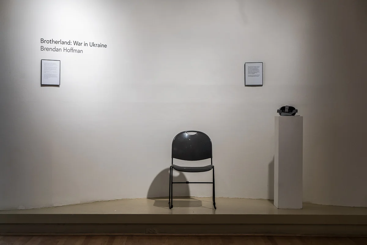 Brotherland: War in Ukraine at the Ukrainian Institute of Modern Art. Chicago, IL. April 2019.