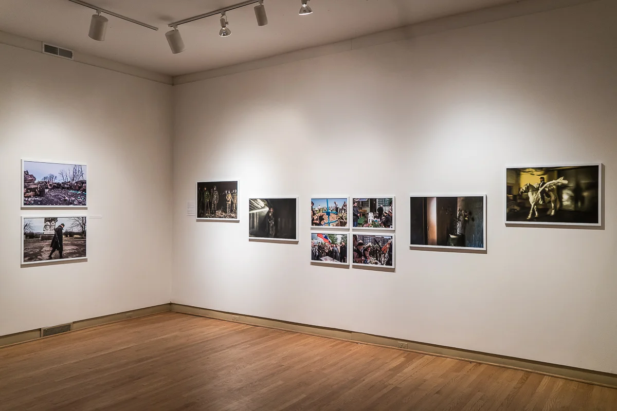 Brotherland: War in Ukraine at the Ukrainian Institute of Modern Art. Chicago, IL. April 2019.