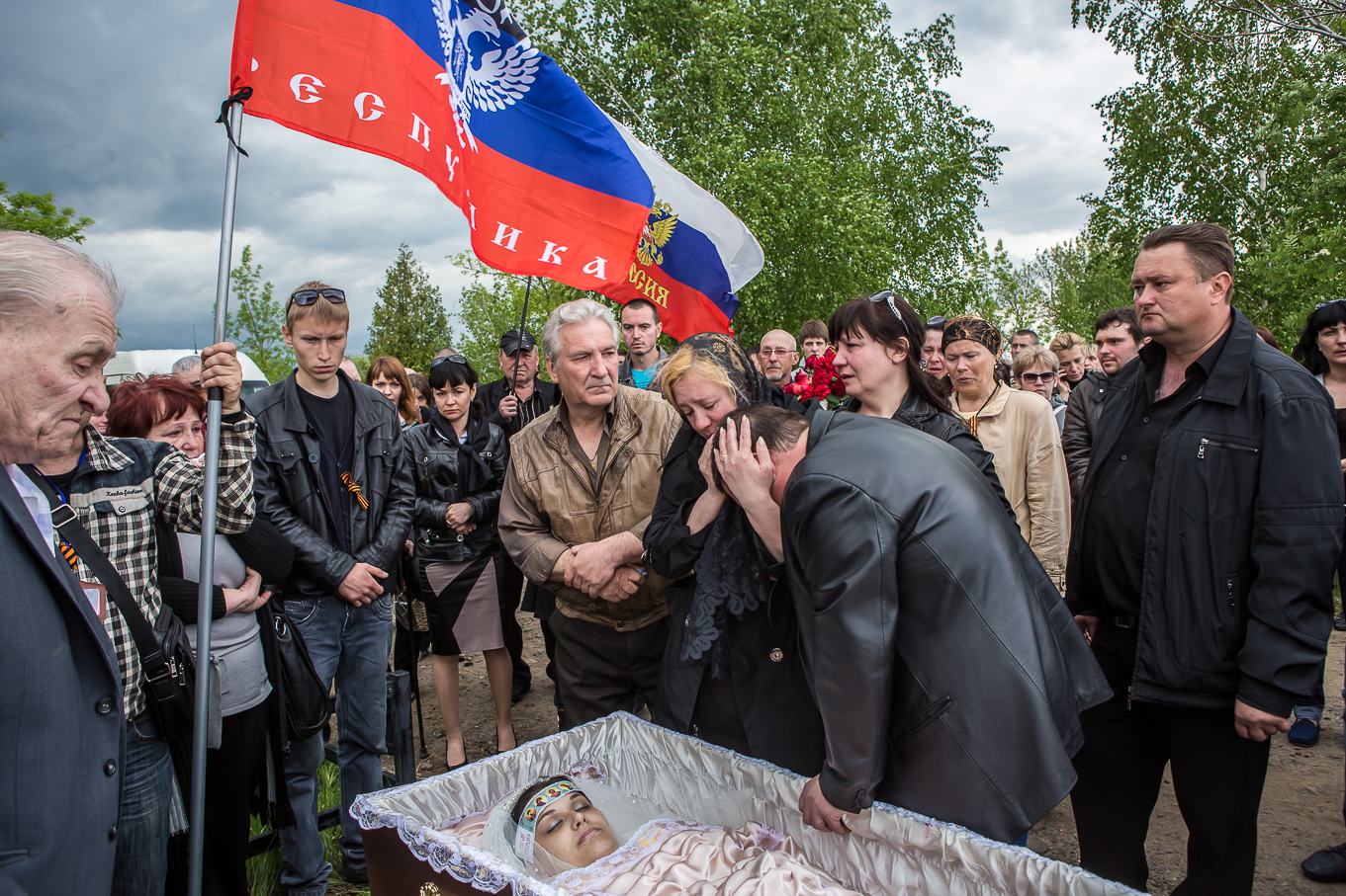 The Funeral of Yulia Izotova