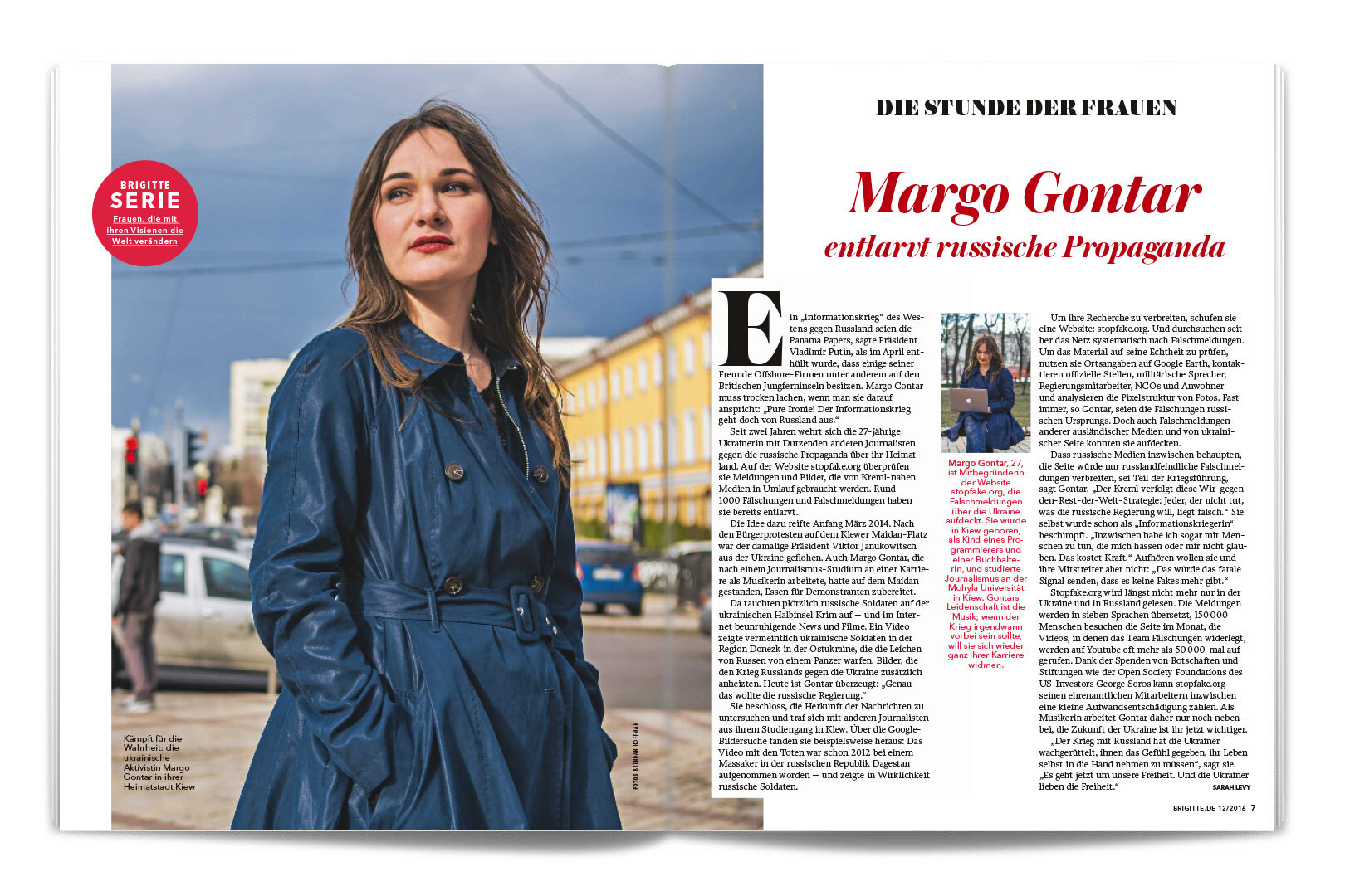  Brigitte Magazine, 22 June 2016 