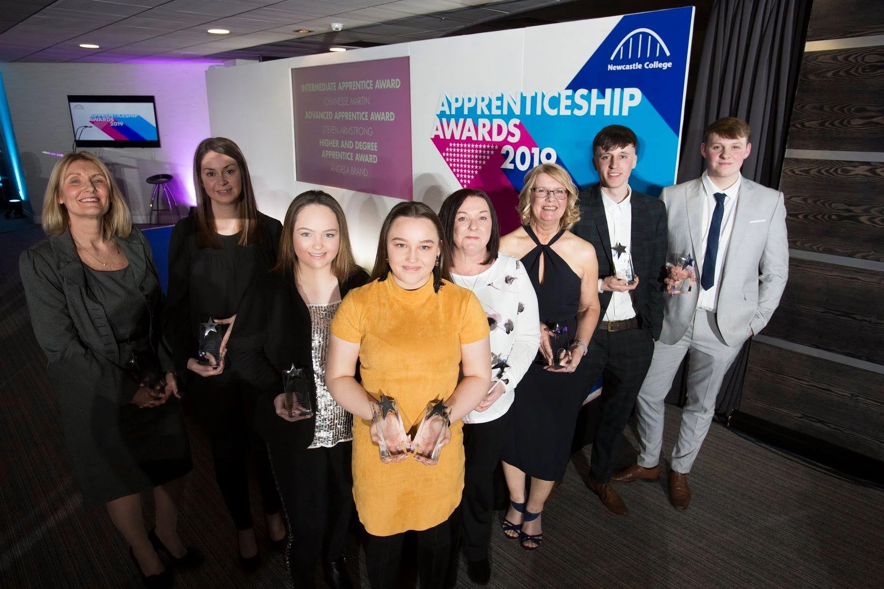  Newcastle College Apprenticeship Awards 2019