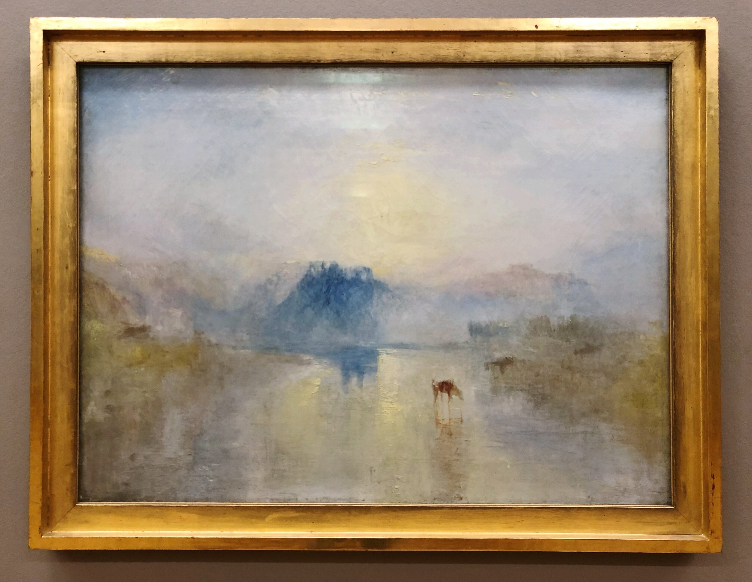  JMW Turner,  Norham Castle, Sunrise  