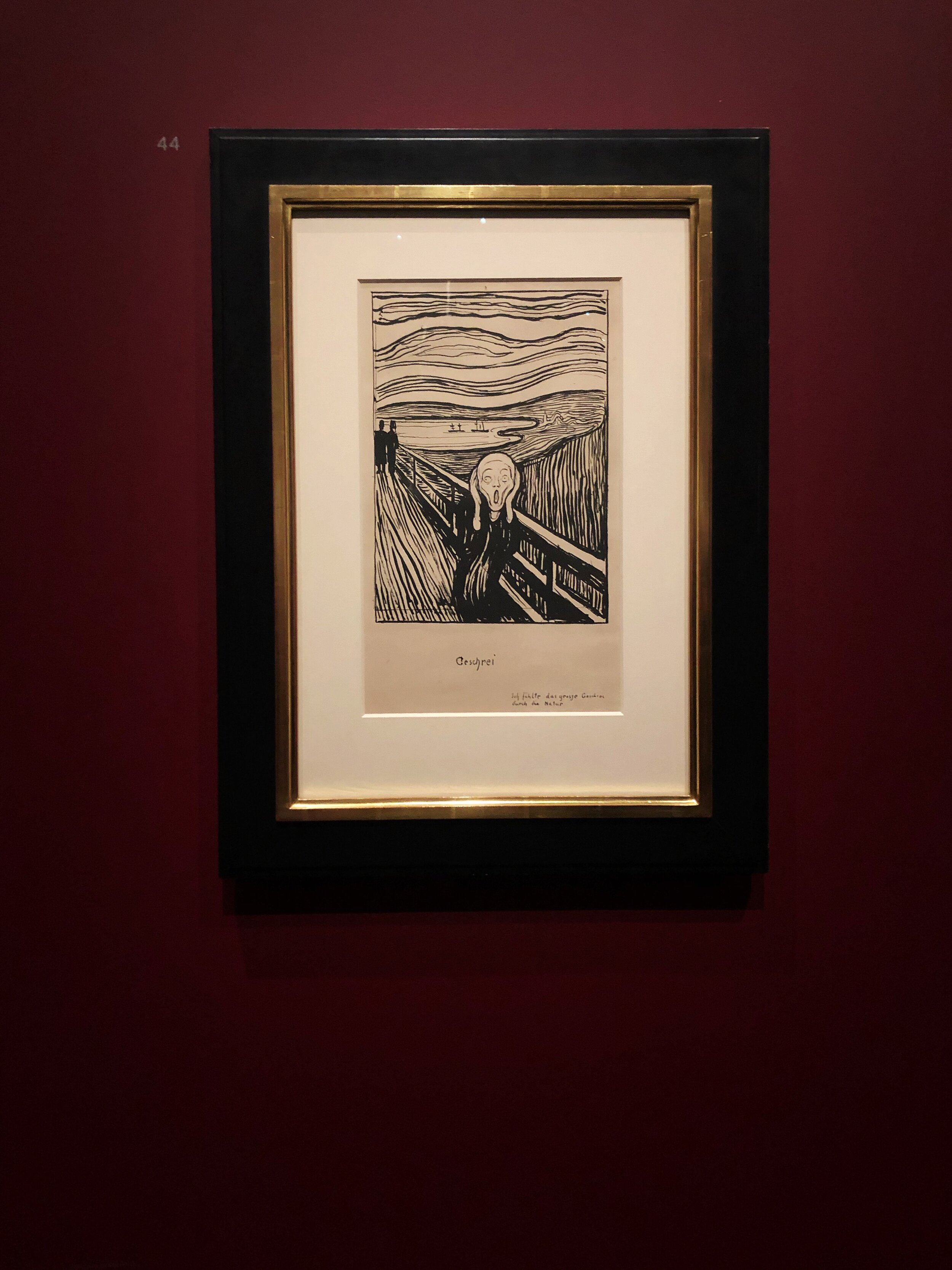   The Scream , lithograph 