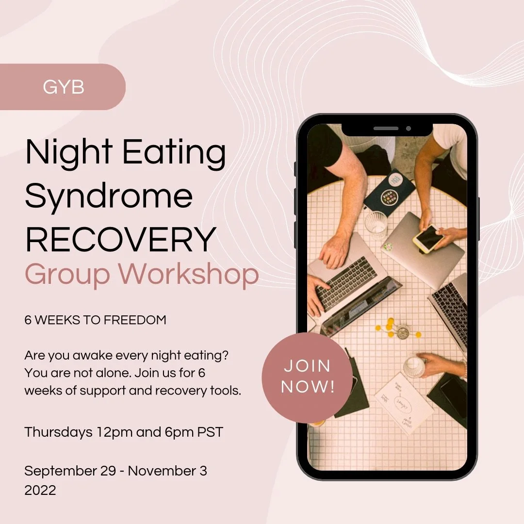Night Eating Syndrome Recovery Group Workshop