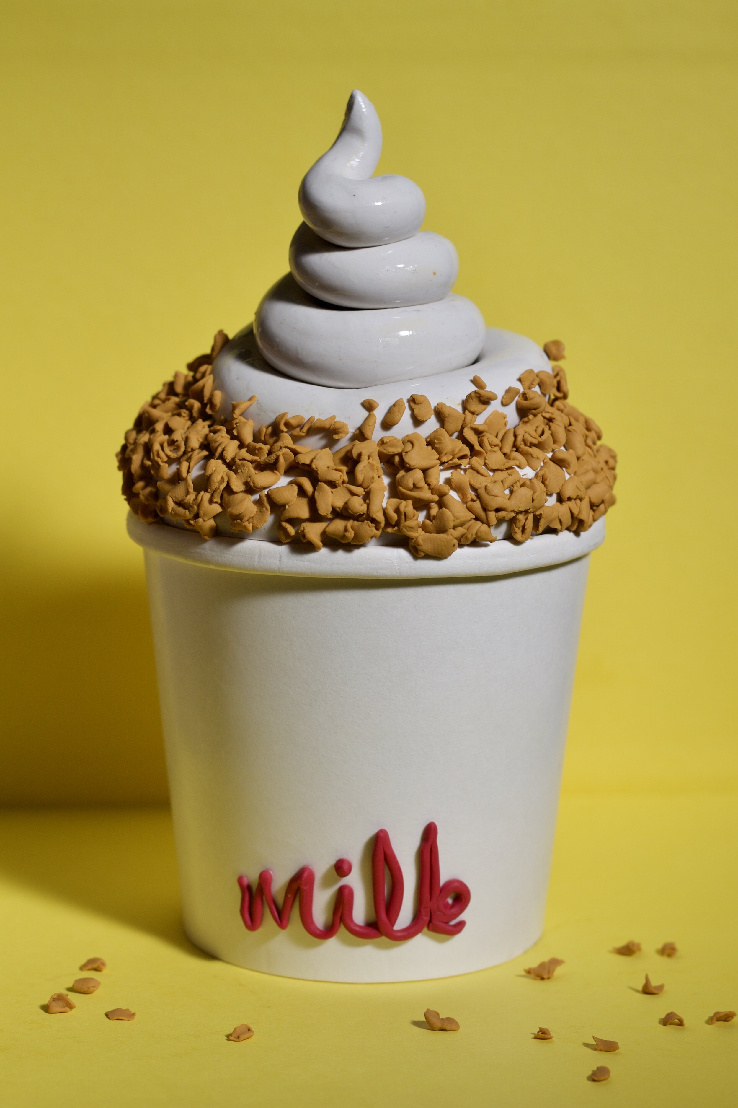 milk bar, cereal milk soft serve