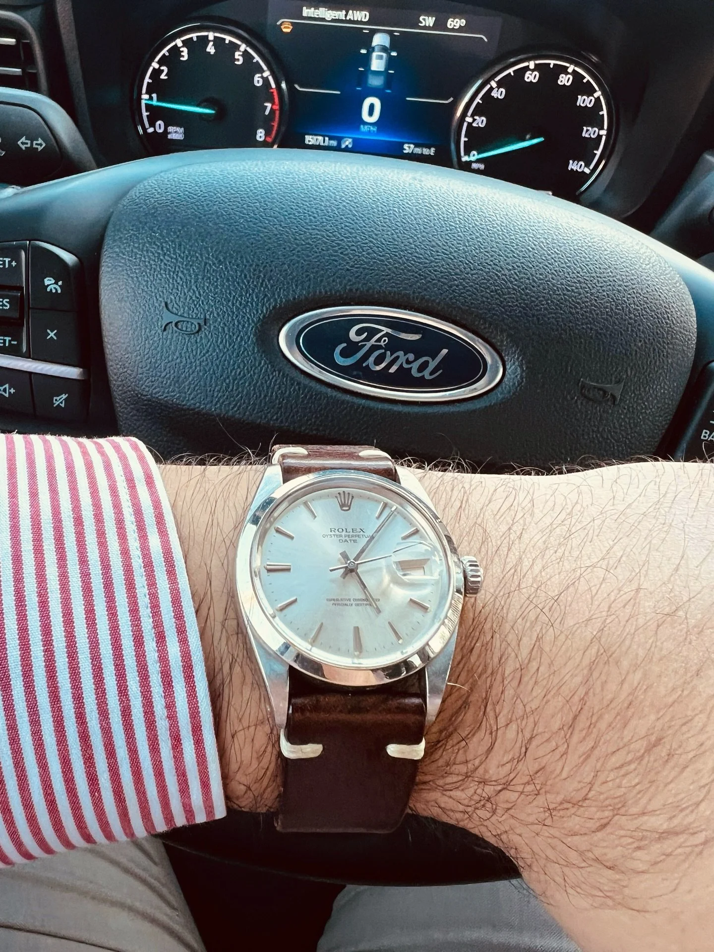 Need washer fluid apparently. 
-
#rolex #1500 #thetimeteller #horology