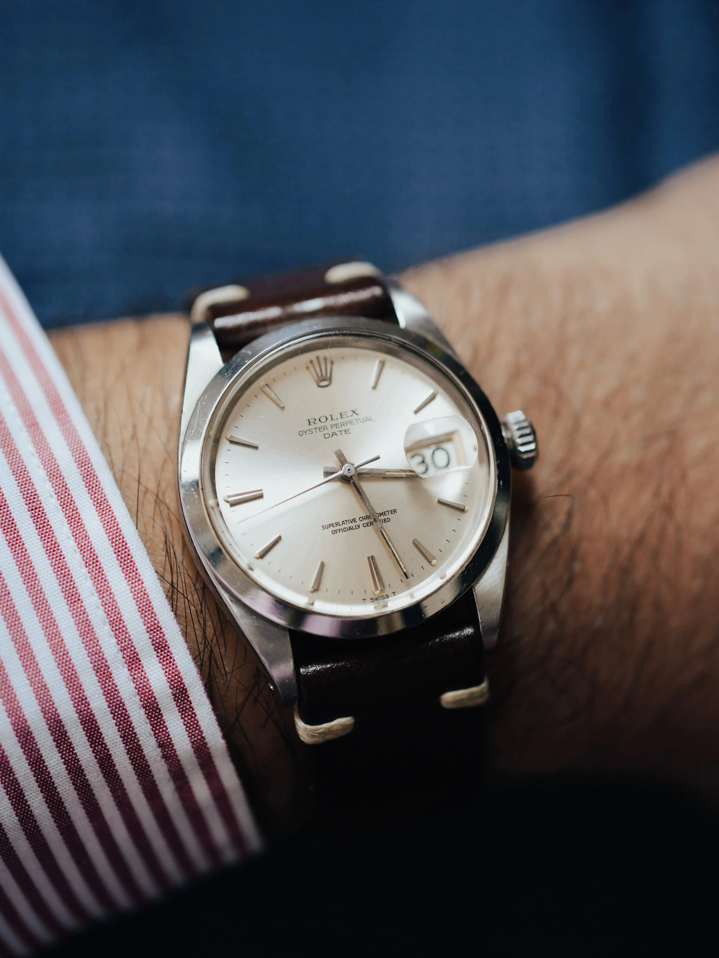 Date. 
-
#rolex #1500 #Date #vintage #horology