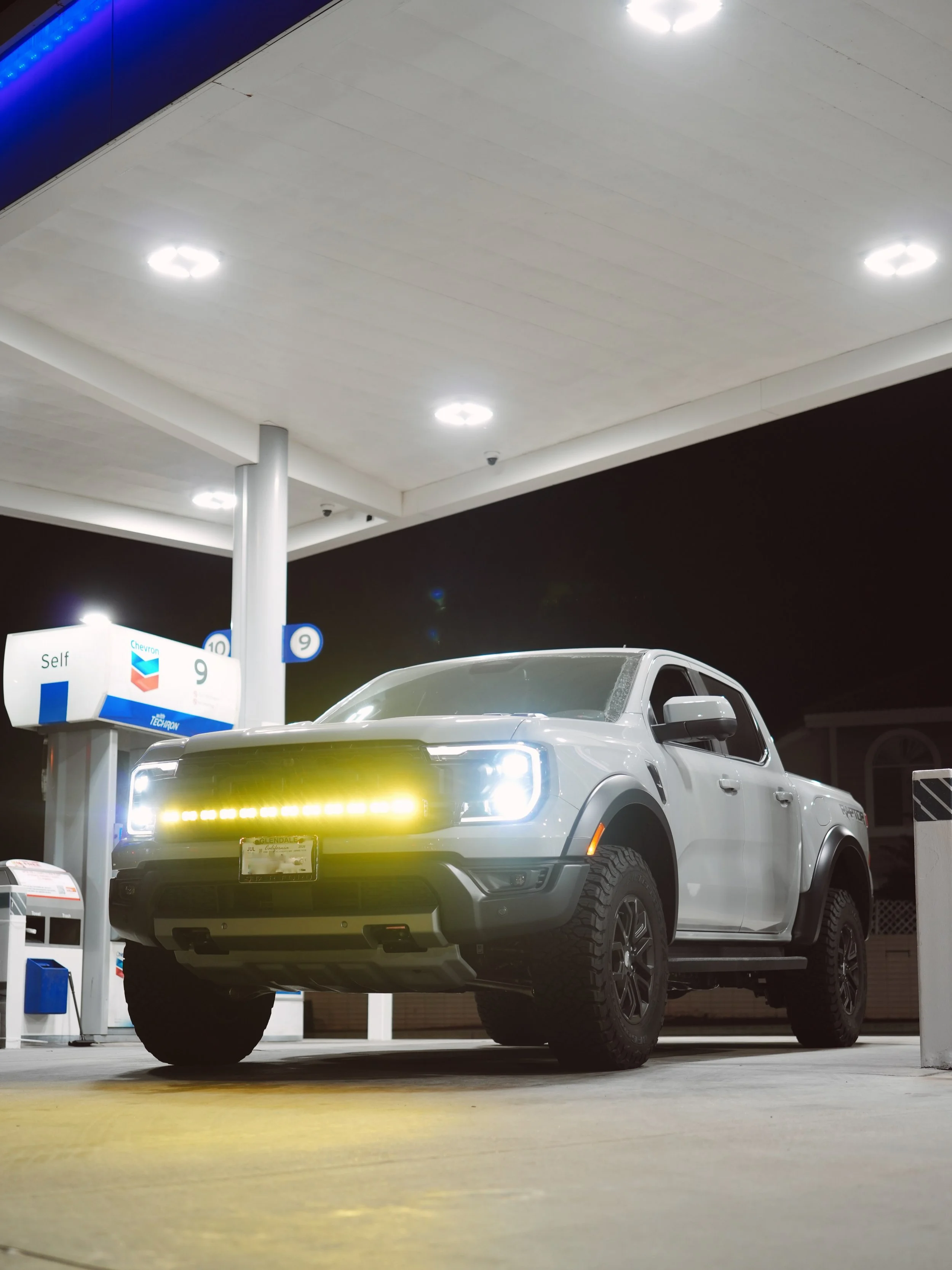 Smokey af outside. It&rsquo;s 🔥 season in SoCal. 
-
#ford #truck #ranger #raptor #losangeles