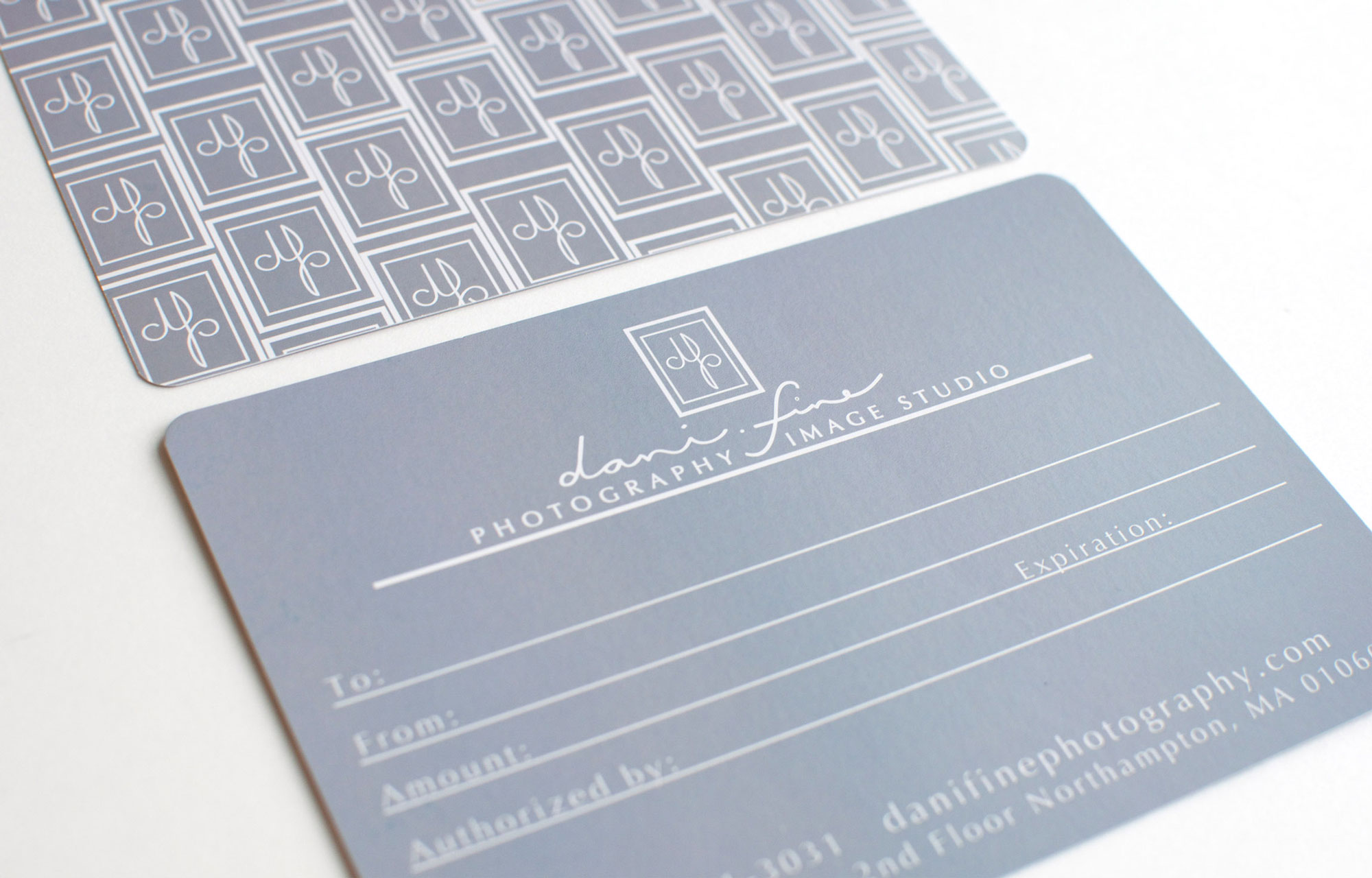 gift certificate design by megan alissa, meganalissa.com