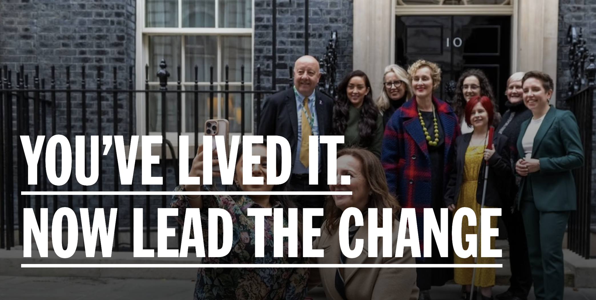 You've lived it, now lead the change