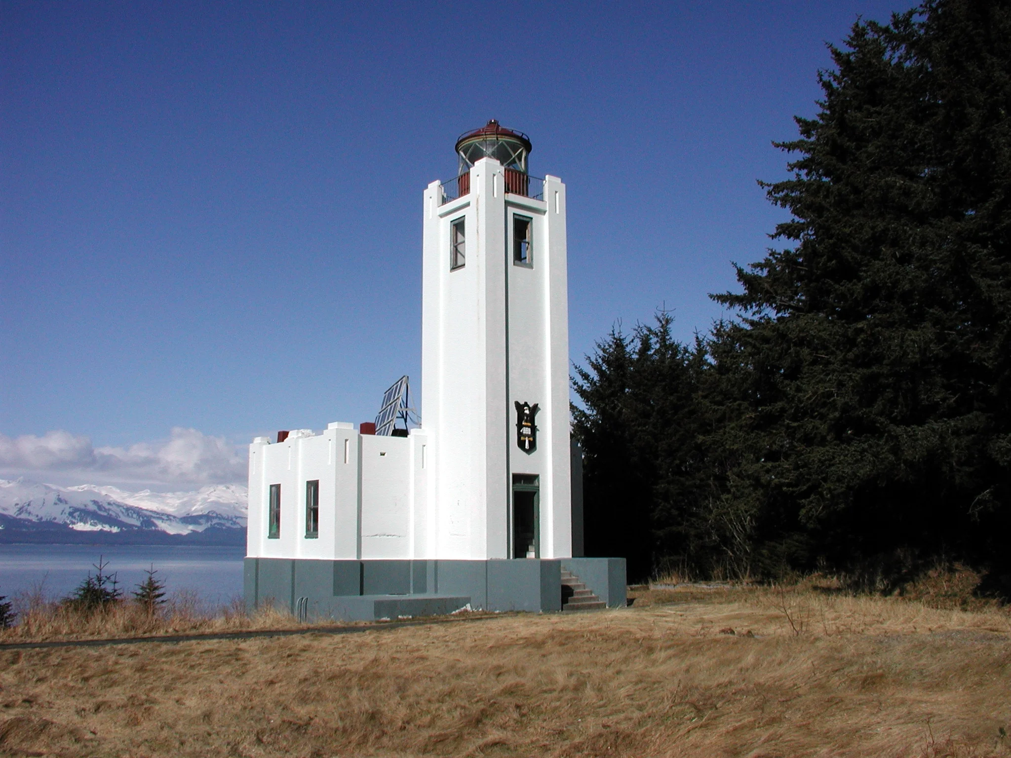 SENTINEL ISLAND LIGHT (12 steps up to this point, 8 more to the entrance level).