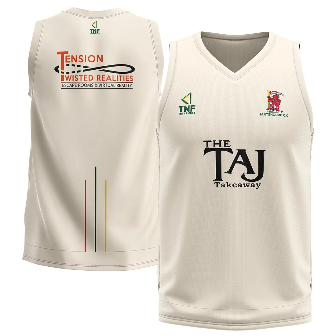 TNF03 Cream Playing Jumper Vest