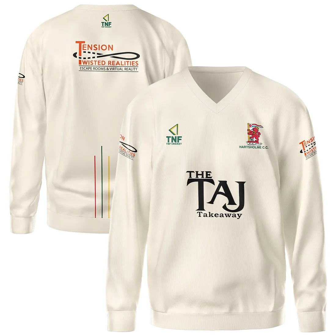 TNF04 Cream Playing Jumper LS