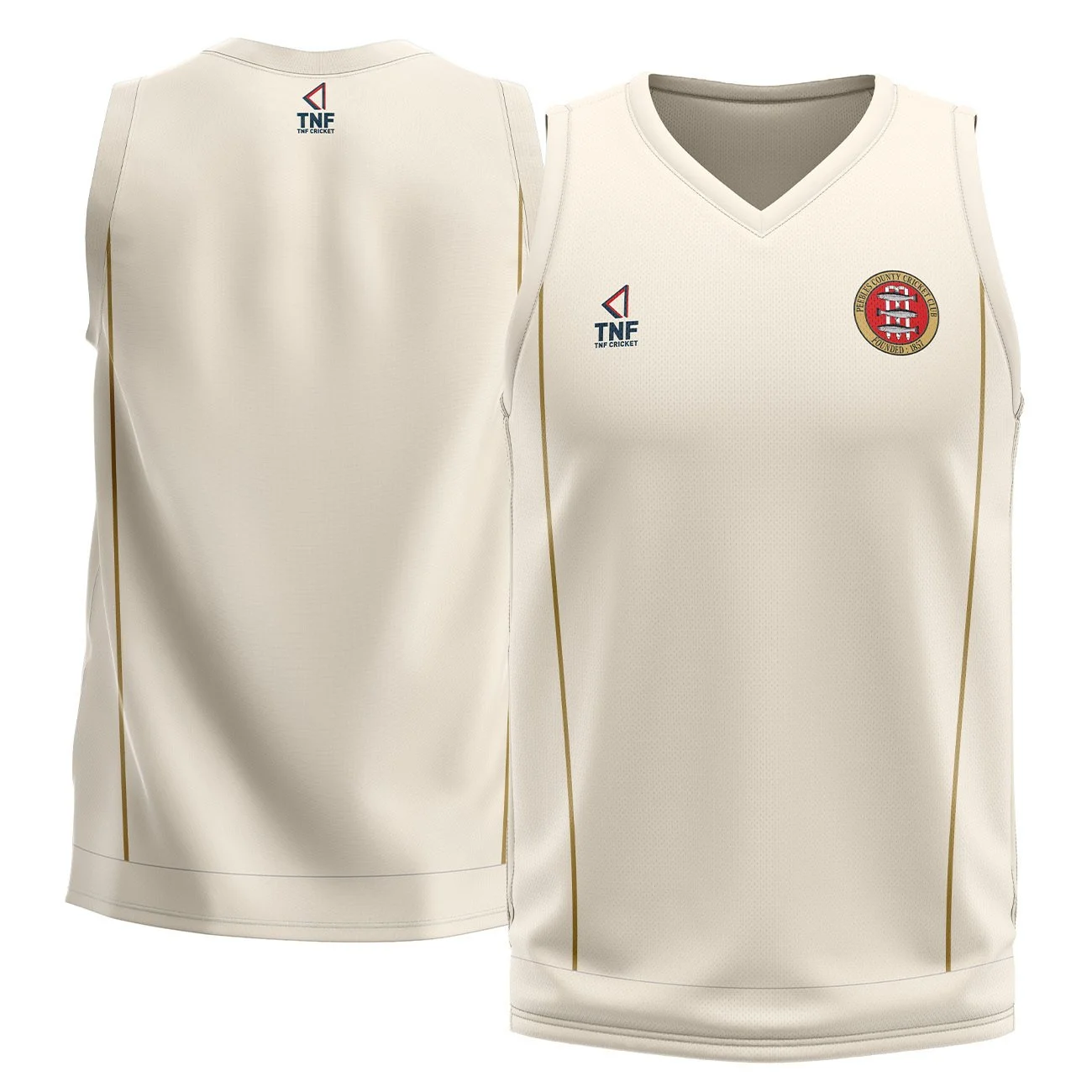 TNF04 Cream Playing Jumper Vest