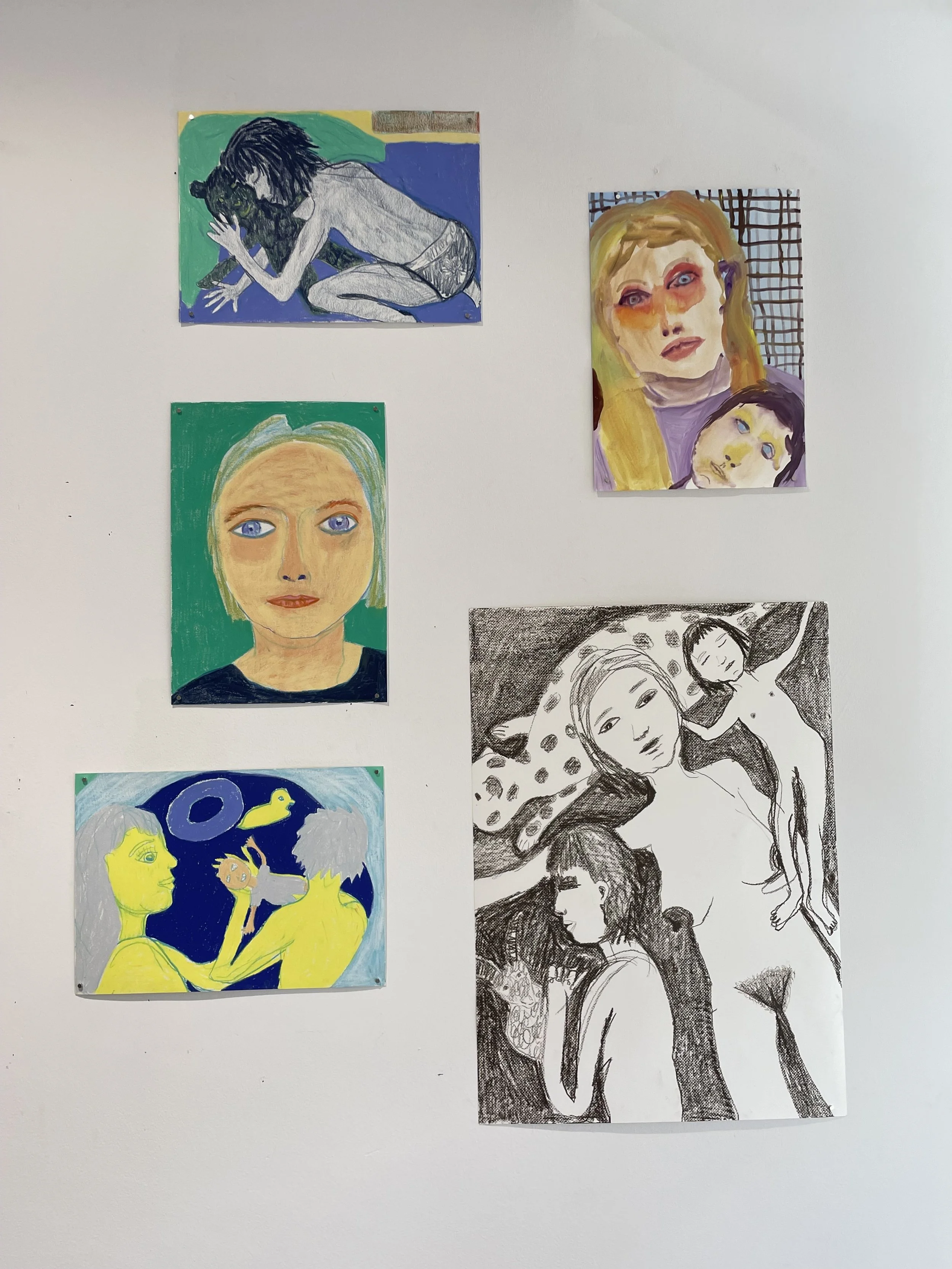 Ausstellungssituation in der Galerie Verité in Biel, 2025