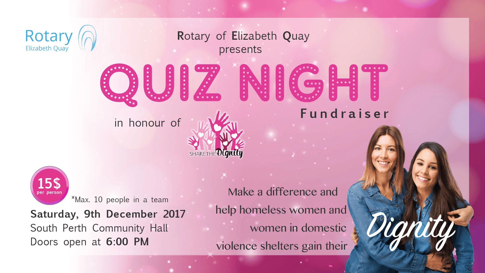 REQ QUIZ NIGHT FUNDRAISER