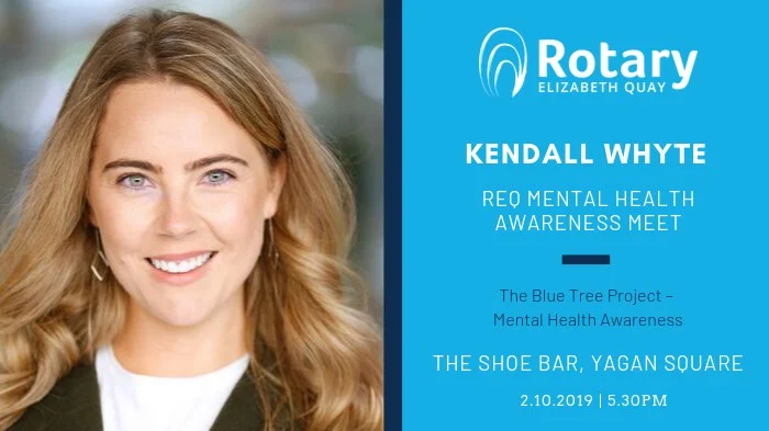 The Blue Tree Project – Mental Health Awareness with Kendall Whyte