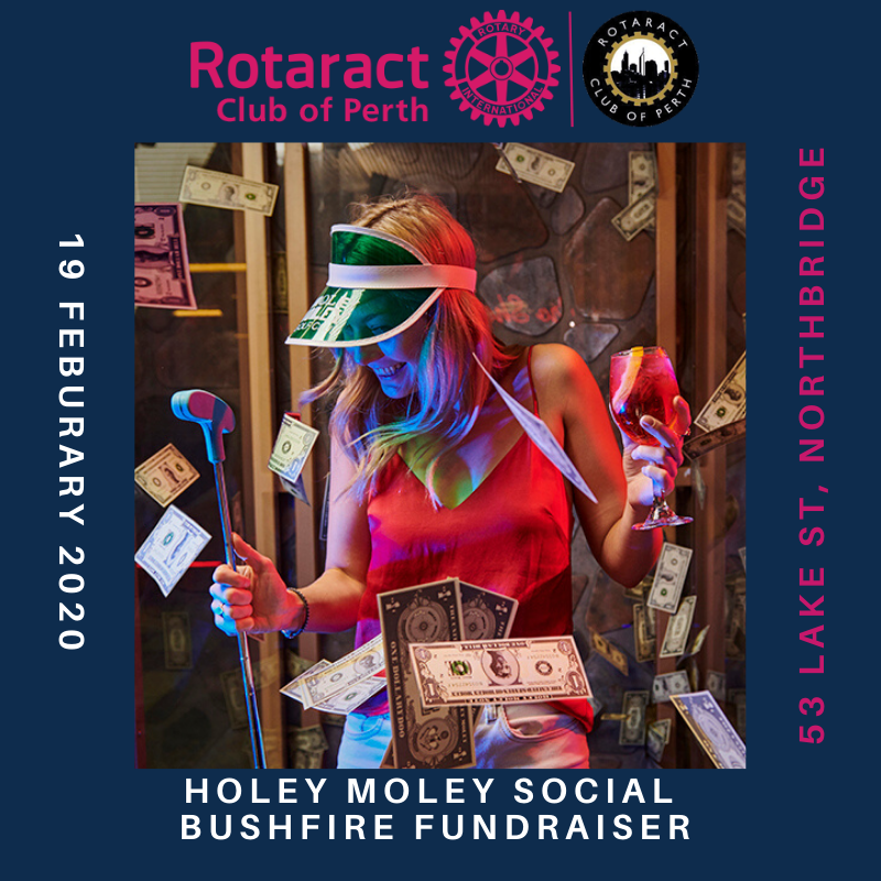 Rotaract of Perth - Holey Moley Social - Bushfire Relief Fundraiser