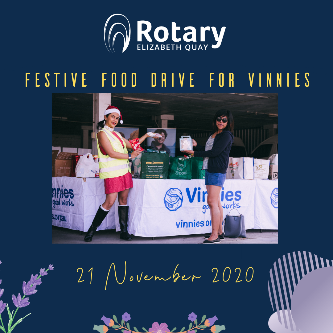 Festive Food Drive for Vinnies