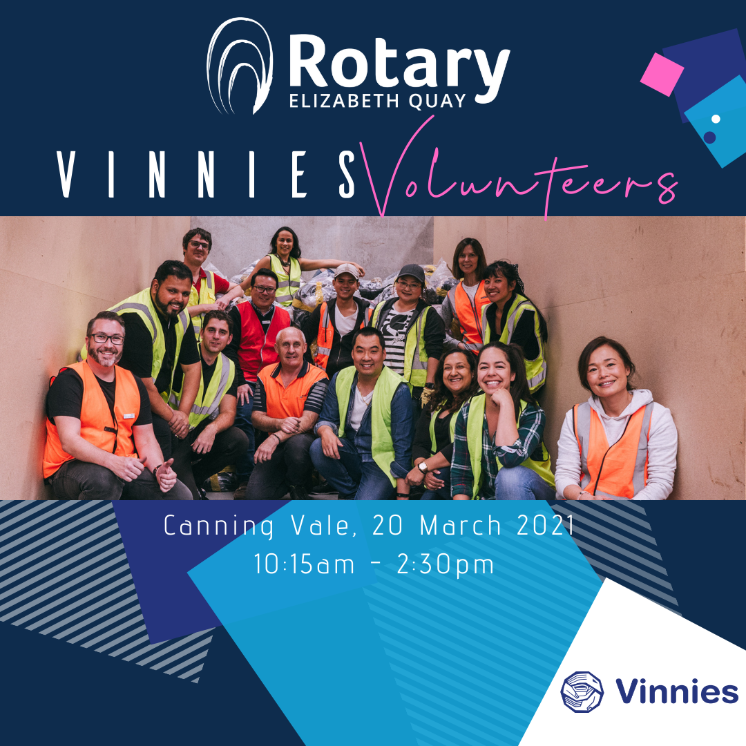 REQ Vinnies Volunteers