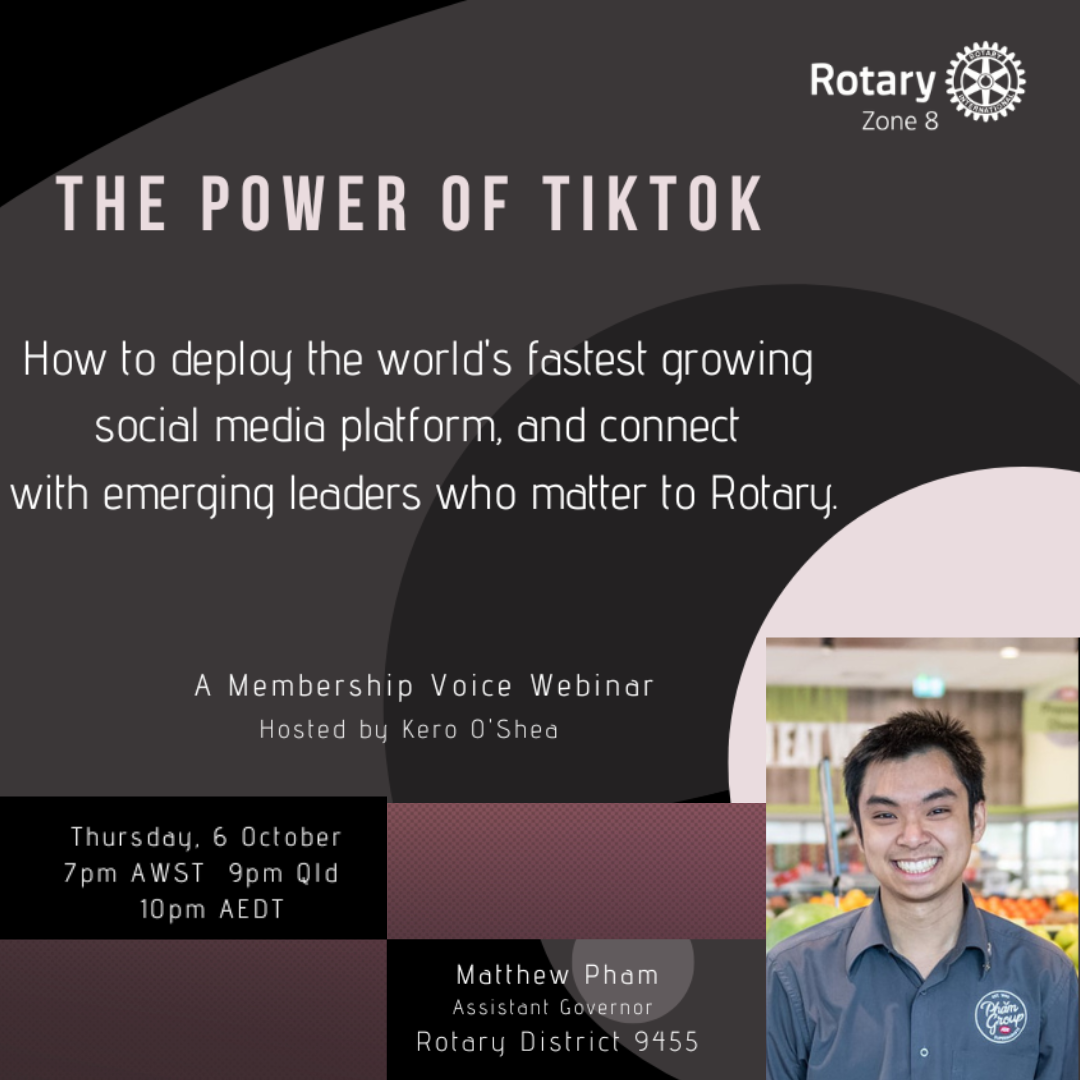 Membership Voice Online Event - The Power of TikTok (AG Matthew Pham)