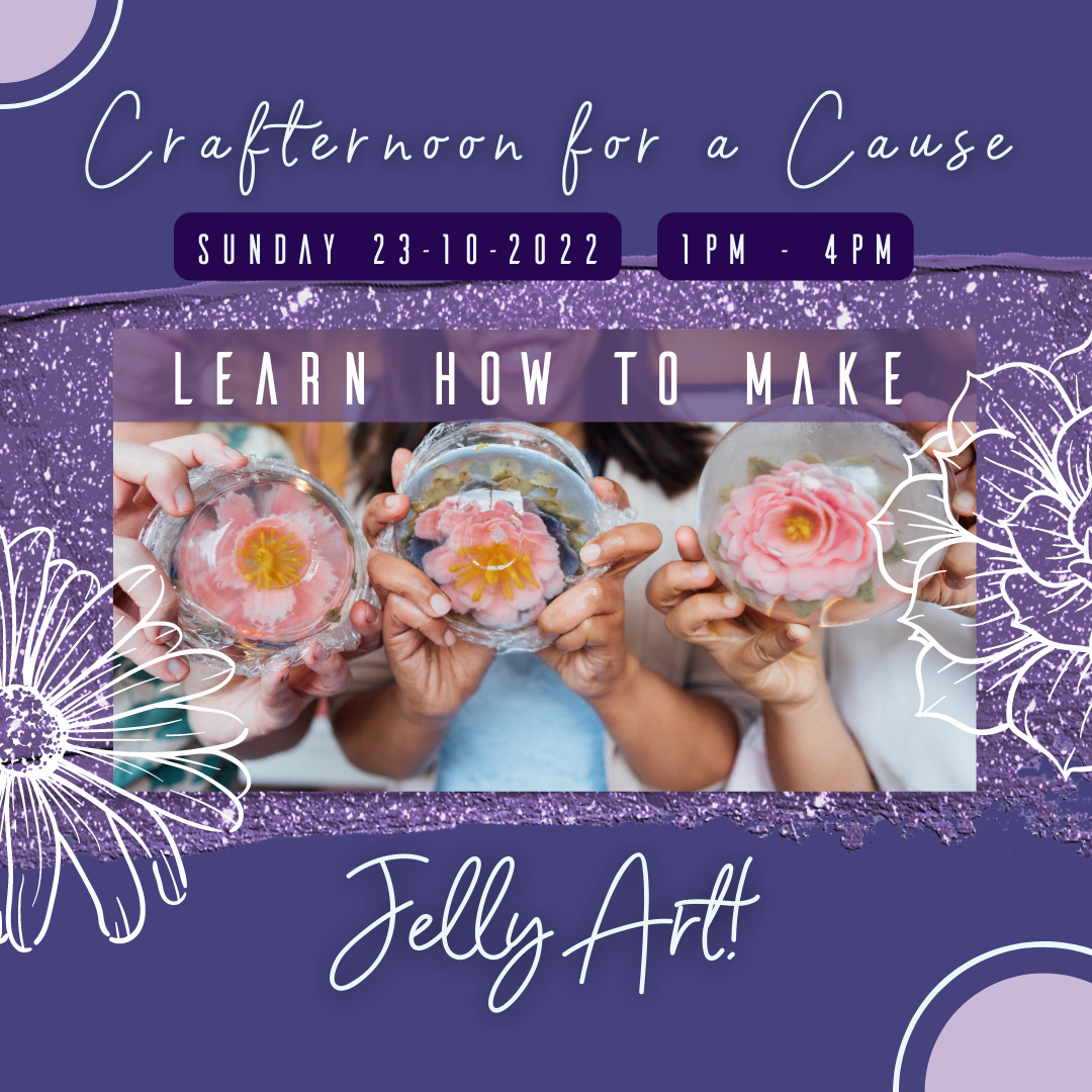 Crafternoon for a Cause - Jelly Art Lesson