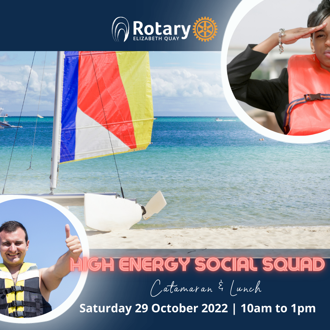 High Energy Social Squad - Catamaran &amp; Lunch