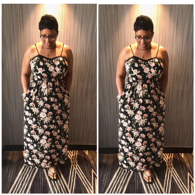 My Style-Flowers Bloom Maxi Dress