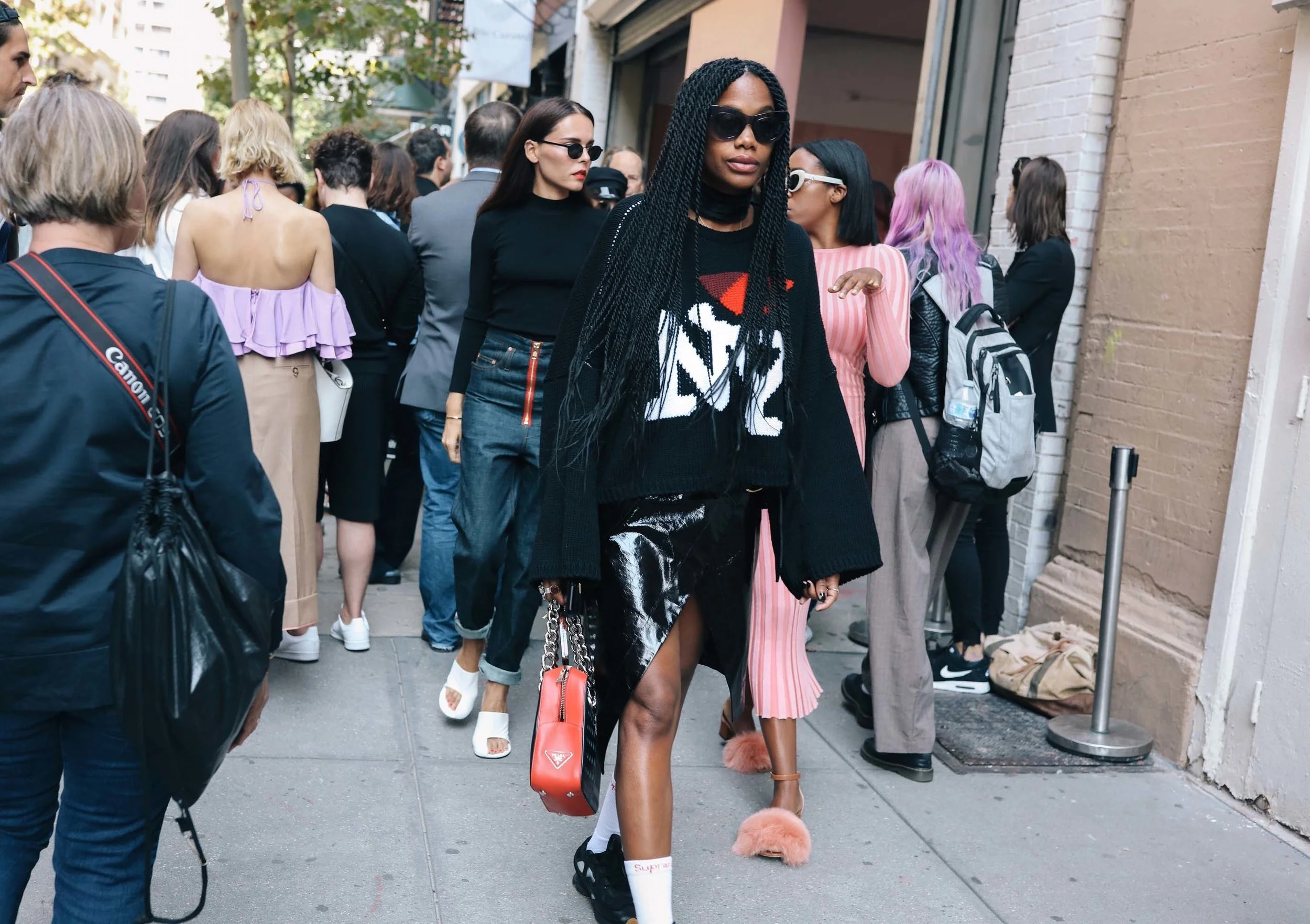 My 10 Favorite Street Style Look from New York Fashion Week-Spring 2018