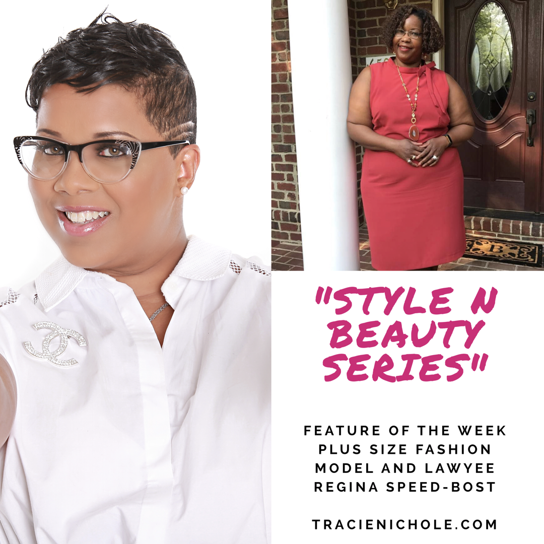 Interview with Plus Size Fashion Model and Lawyer-Regina Speed-Bost