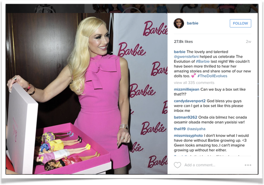 gwen stefani barbie