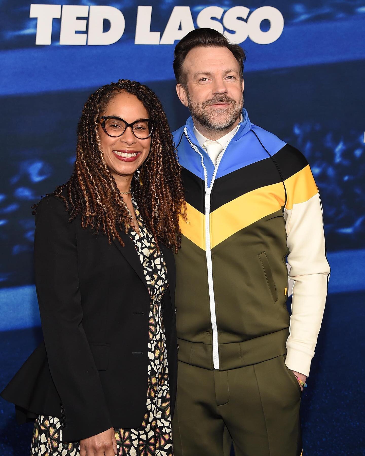 Warner Bros. Television&rsquo;s Ted Lasso Season 3 premiere with Studio Chairman &amp; CEO Channing Dungey and star Jason Sudeikis.

This photo hitting the press everywhere! 👏