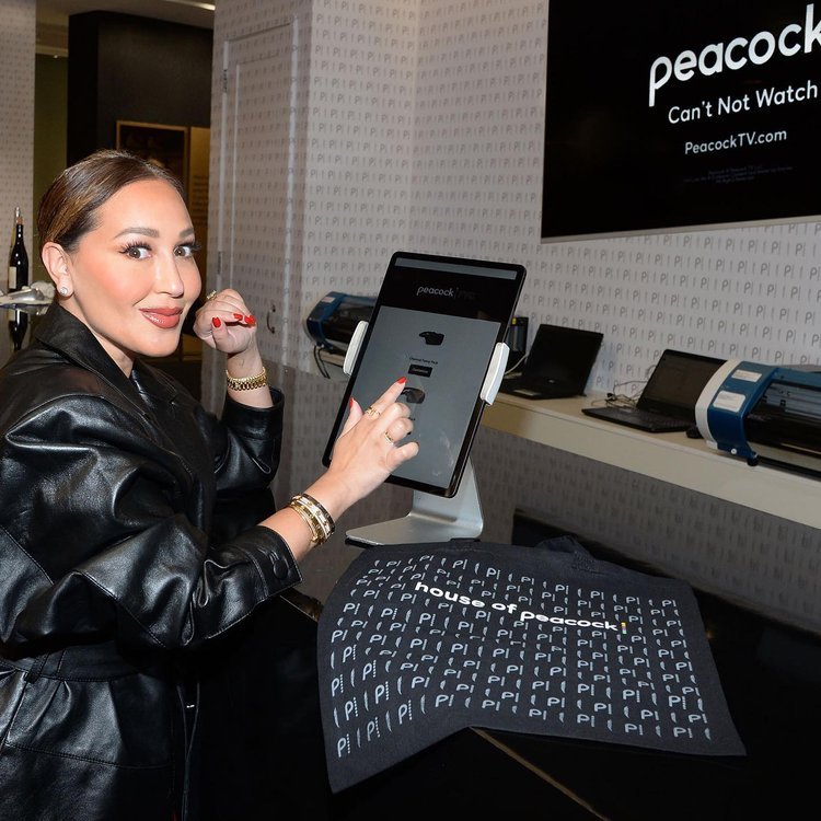 Adrienne Bailon X House of Peacock