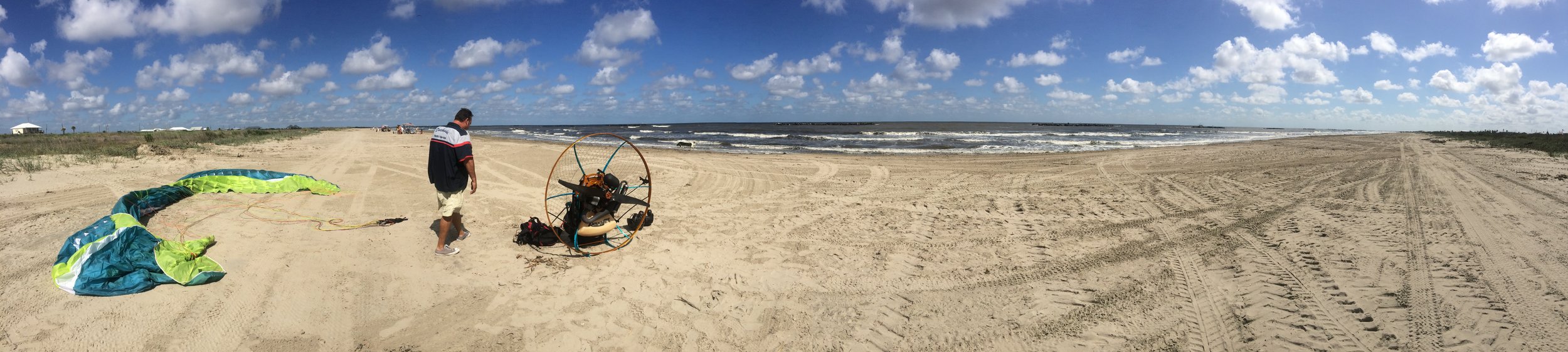Flying the beaches @ Grande Isle, Louisiana