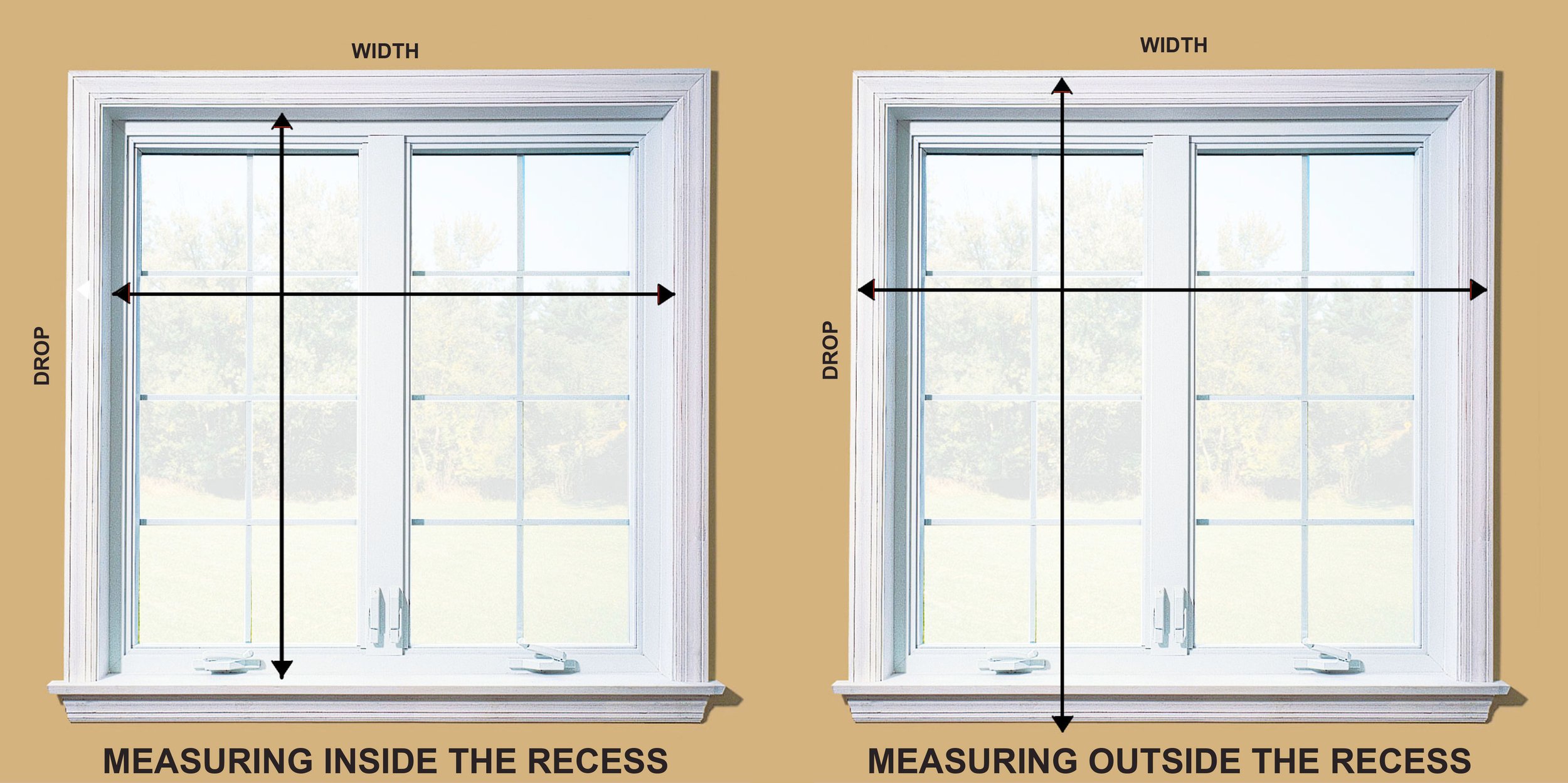 WINDOW FAQ: Should I install my blinds as an Inside or Outside Mount?