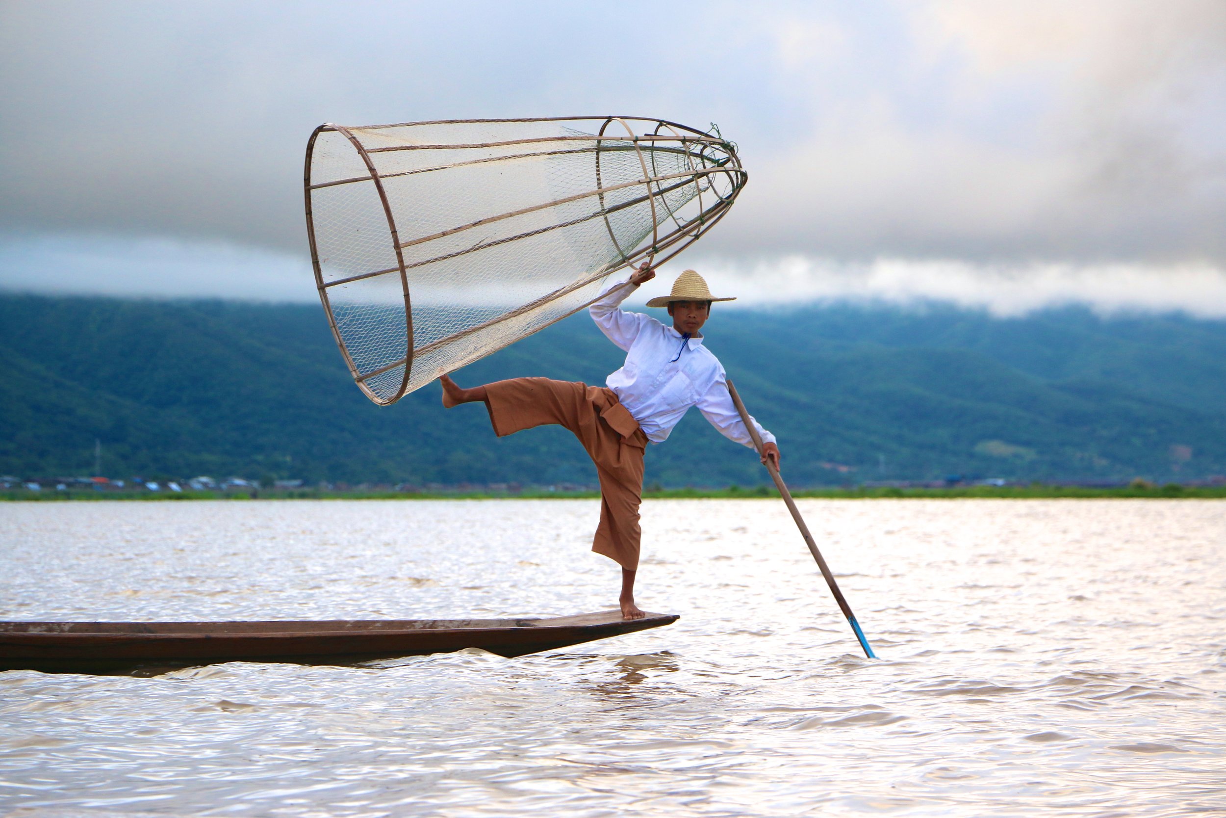 Inle Lake Print