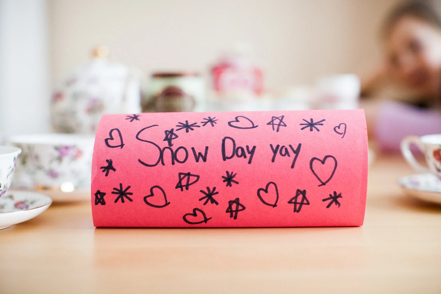 Snow Day! Cupid's Tea Valentines Tradition