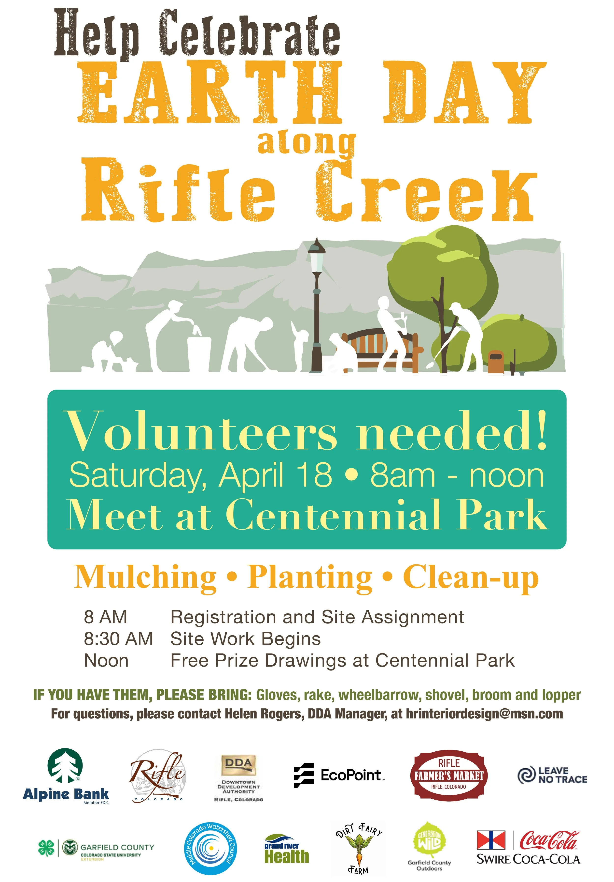 2026 Earth Day along Rifle Creek