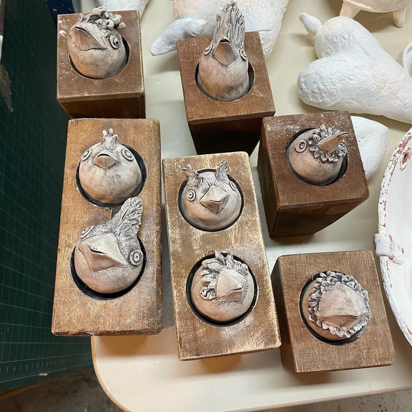 Today&rsquo;s job! Not a bad life eh?!! These are going to Dallas later this week- you&rsquo;ll be able to see  and purchase from the @skyponygallery !