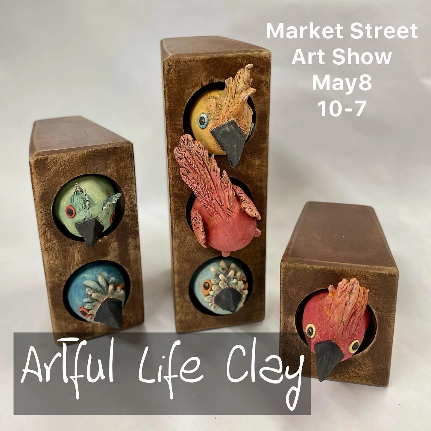 I&rsquo;ll be on the North side of Central Park in Market Street in the Woodlands. Come see me and all the other interesting artists!