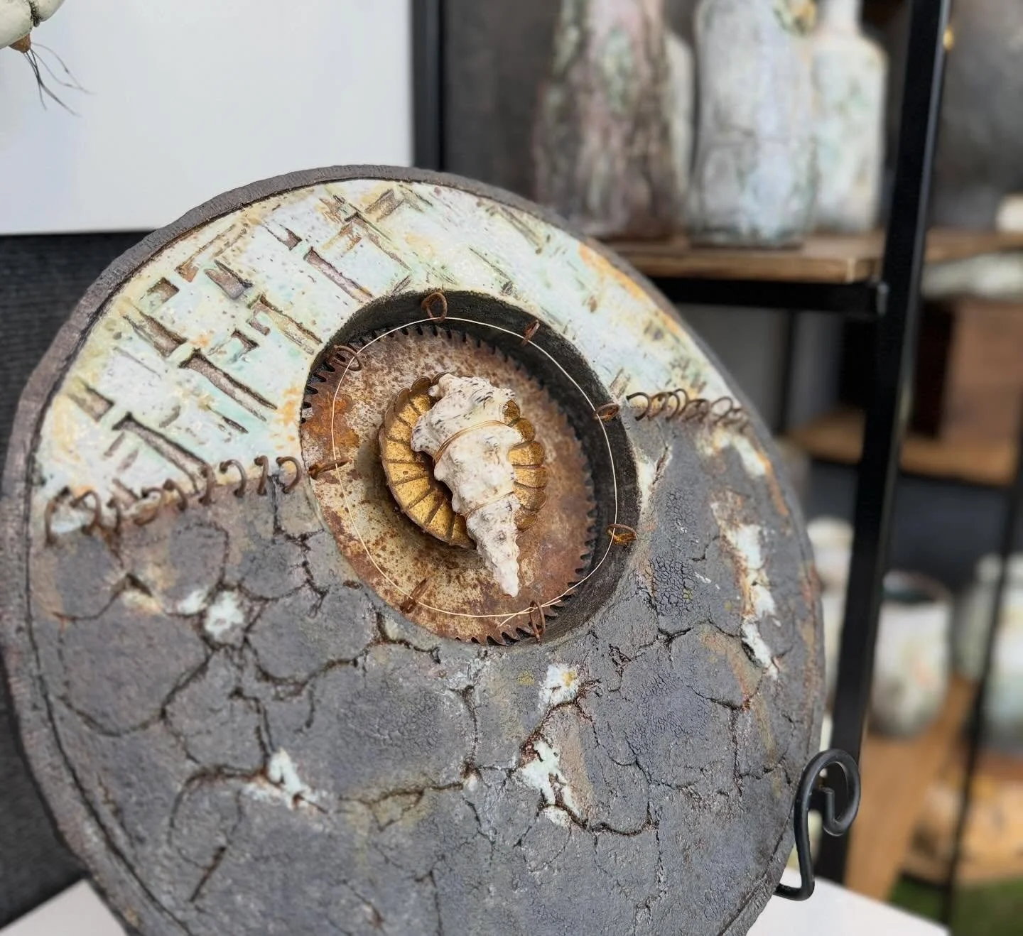 One last day! @thewoodlandsartscouncil Here until 5 #letsgoart! #thewoodlandstx