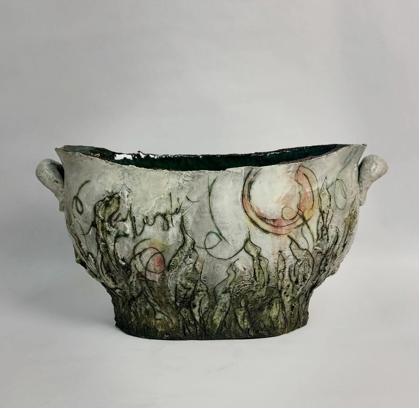 Now @ardestgallery #jardiniere  21&rdquo;x10&rdquo;x12&rdquo;