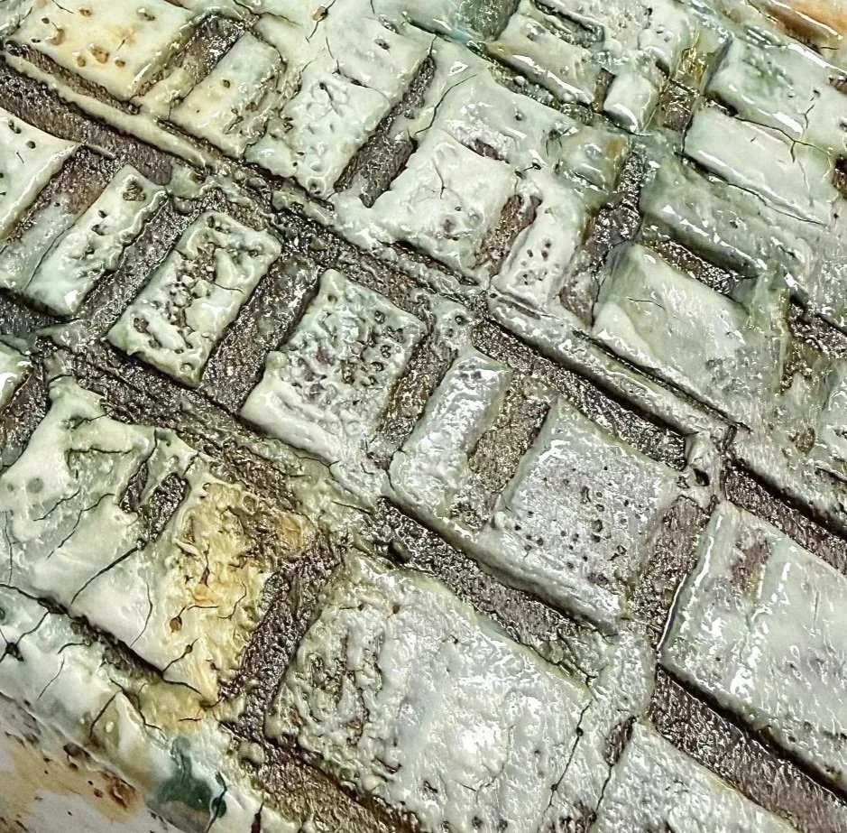 Pattern in Ceramic sculpture