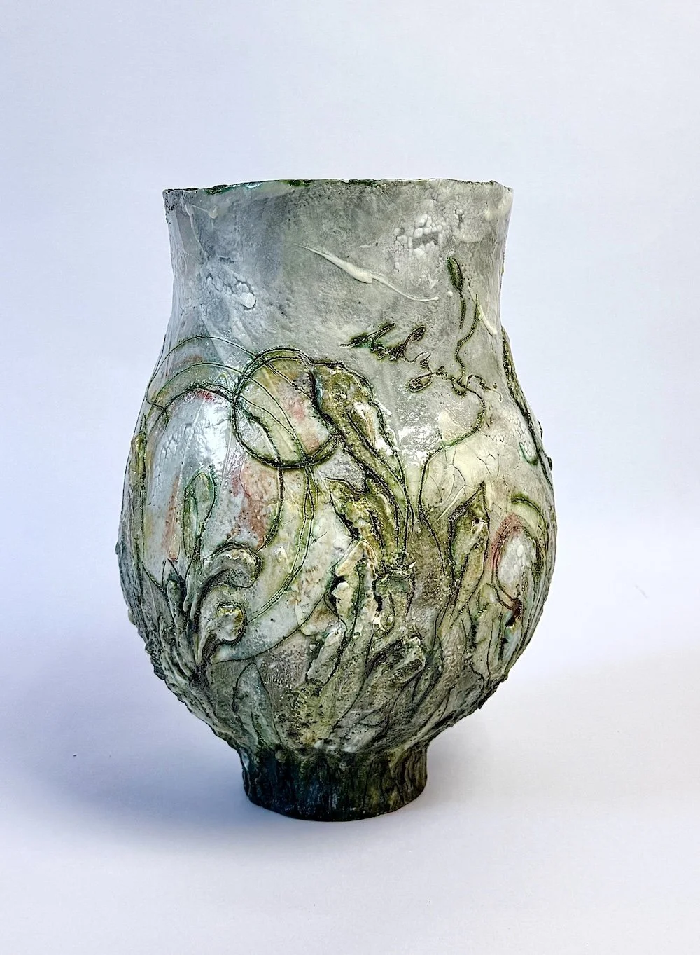 Large Armful Vase - Forest Green