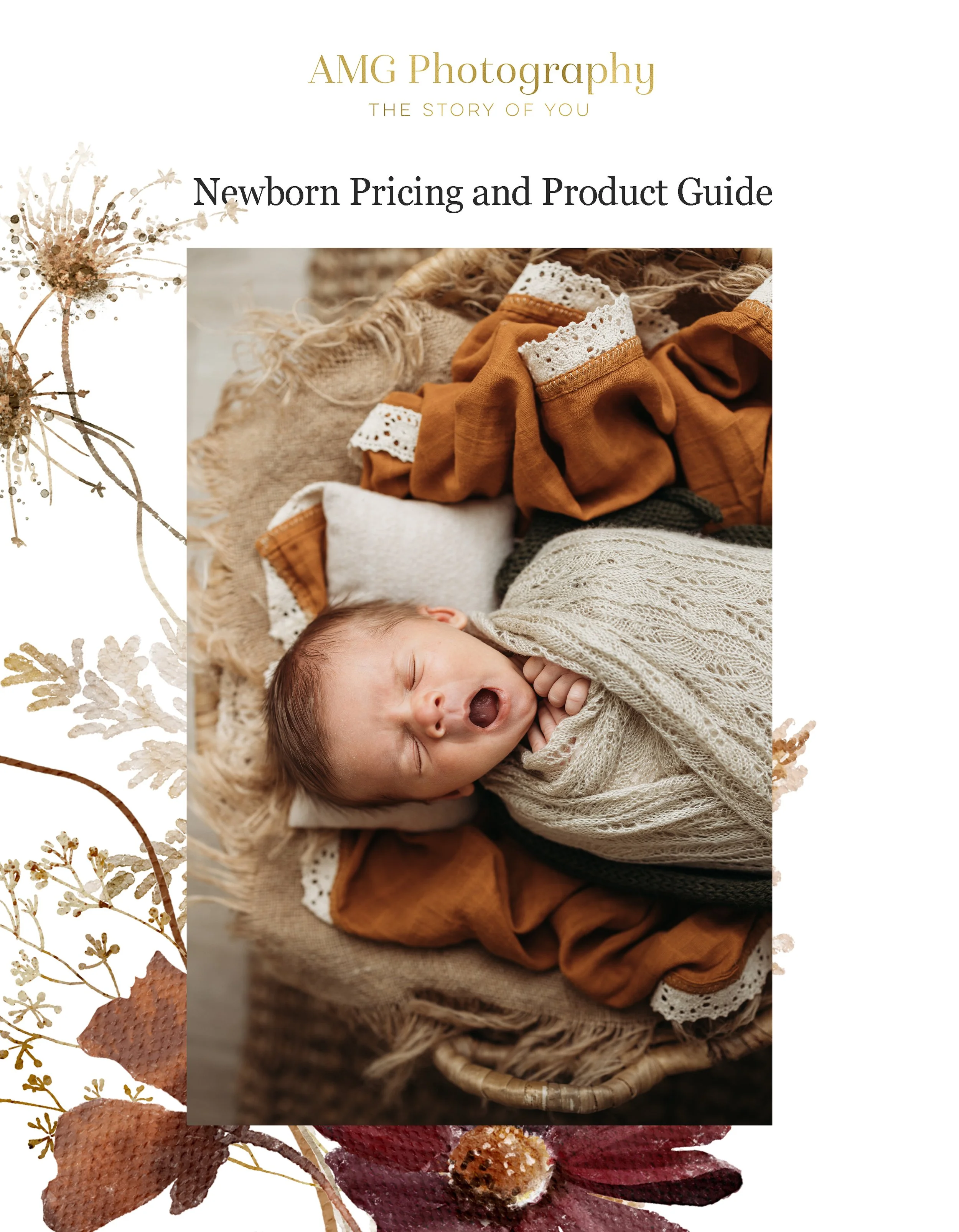 Newborn Photography Pricing Guide