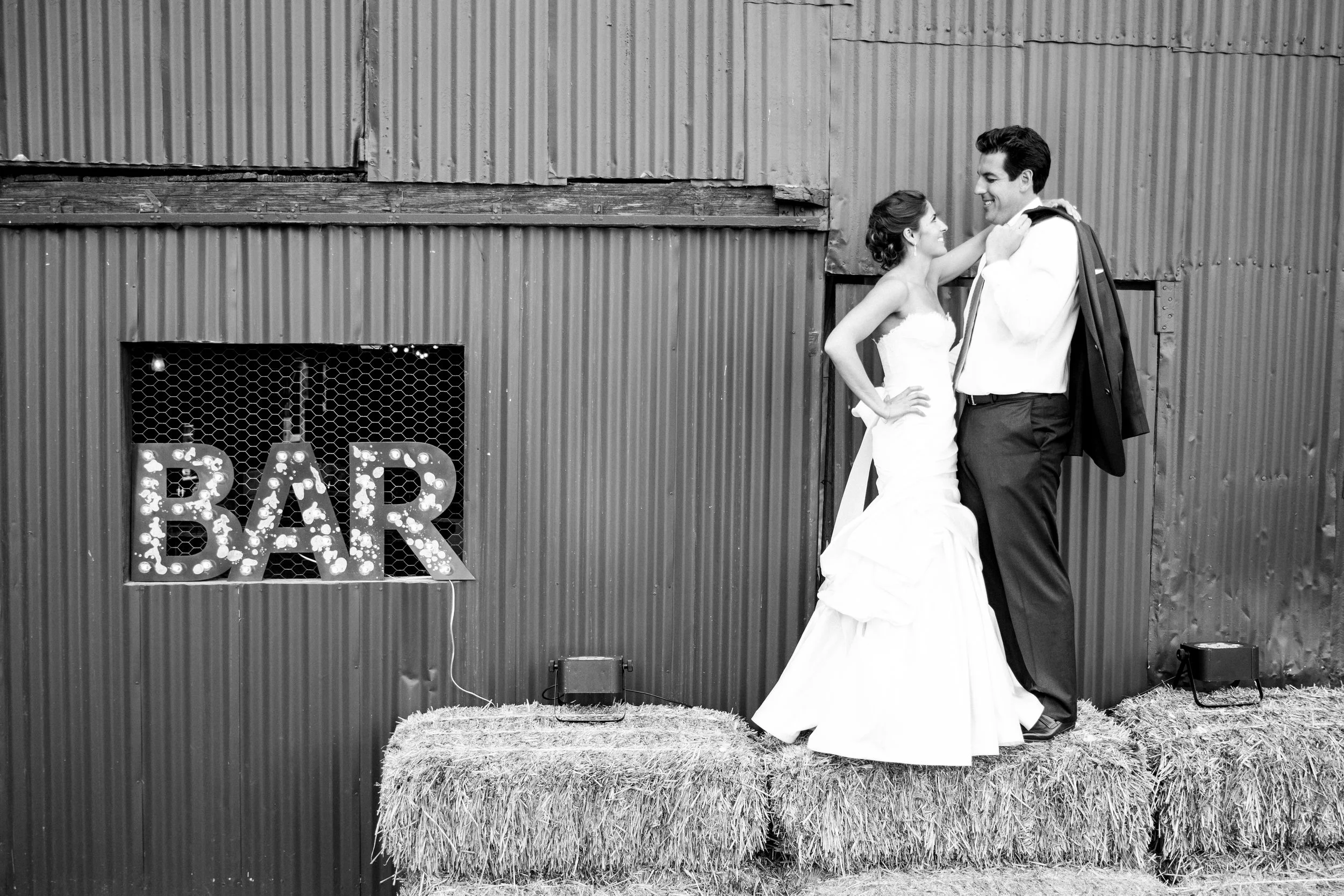 Bride and Groom Wedding Portrait