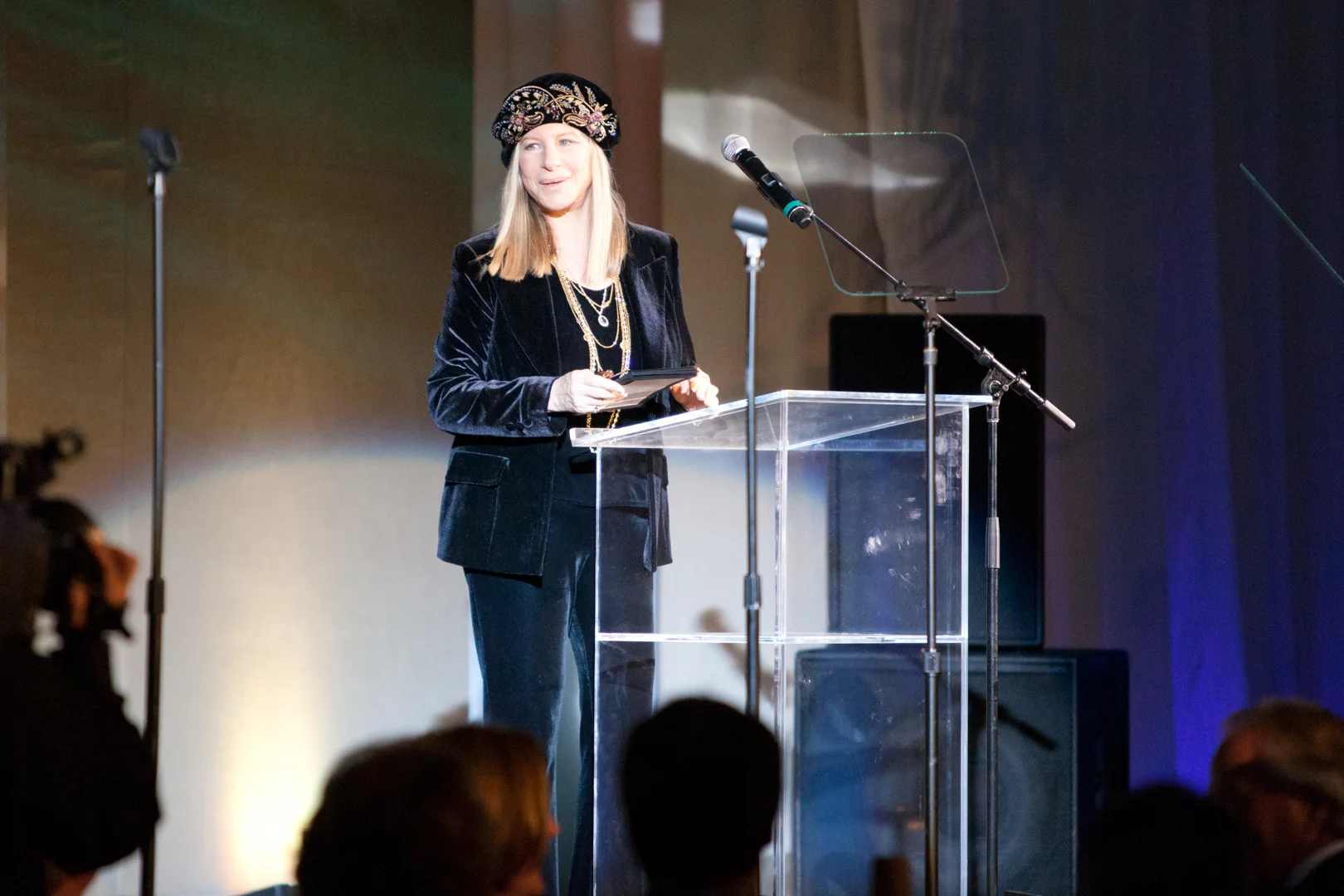 Barbara Streisand is honored at private event