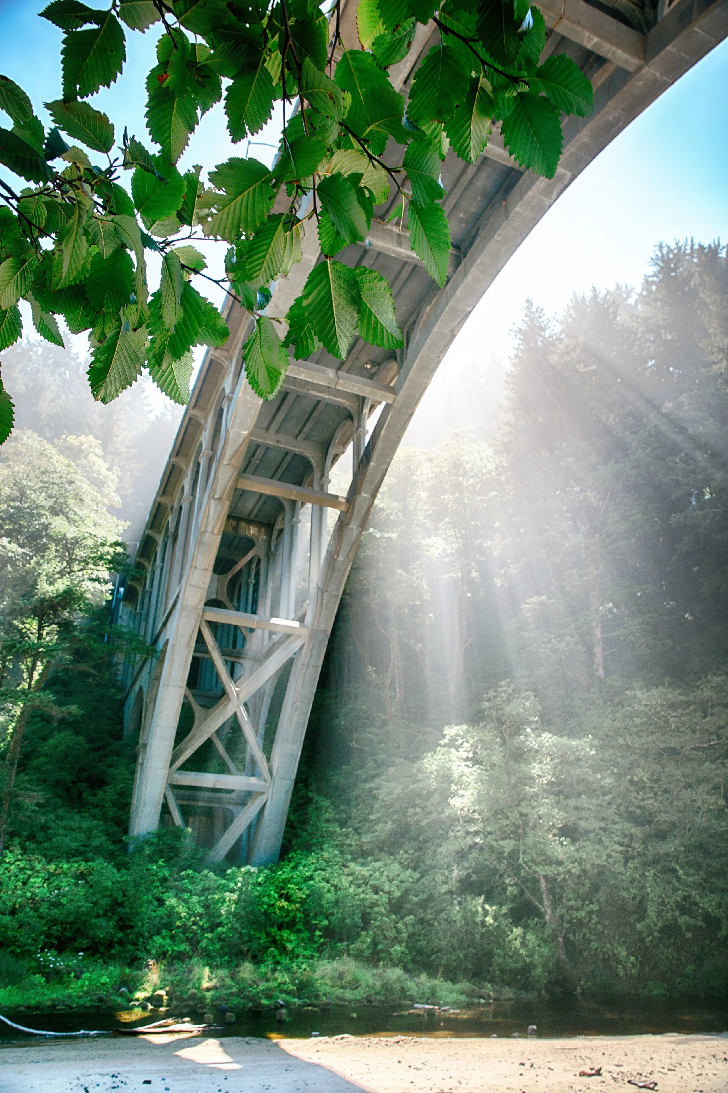 Bridge over Oregon river