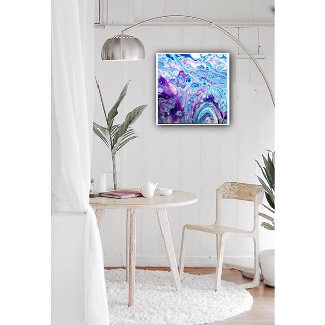 Our relaxing 'Ocean Bubbles' piece by @artsyland_amsterdam. We love the expression of calmness and tranquility in this painting.
Stay tuned for more news on our original paintings 👉link is in bio. ✅commissions👉DM, email
✅free delivery worldwide 
#a